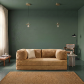 Beige Poufudic Sofa