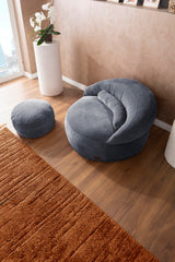 Anthrazit Felix XL Pouf