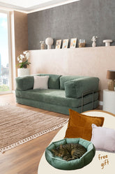 Water Green Poufudic Sofa