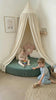 Navy Blue Poufudic Kids Corner Sofa