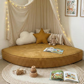 Mustard Poufudic Kids Corner Sofa