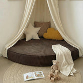 Dark Brown Poufudic Kids Corner Sofa
