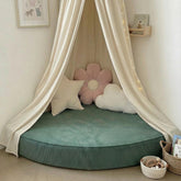 Water Green Poufudic Kids Corner Sofa