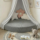 Gray Poufudic Kids Corner Sofa
