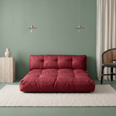 Maroon Double Megano Sofa