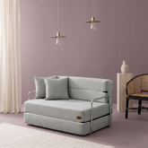 Light Grey Double Oscar Sofa