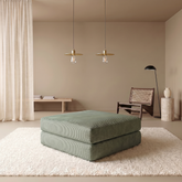 Pouf Vert d'eau