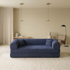 Canapé Roma bleu marine