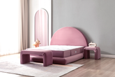 Pink Poufudic Bed Set