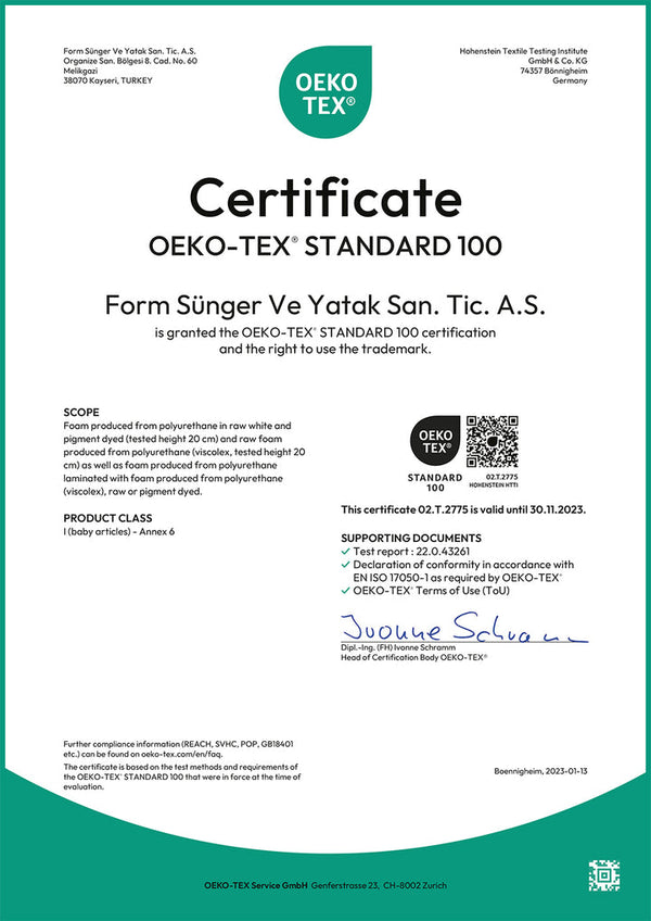 OEKO-TEX® Standard 100