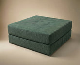 Water Green Ottoman