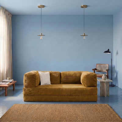 Mustard Poufudic Sofa