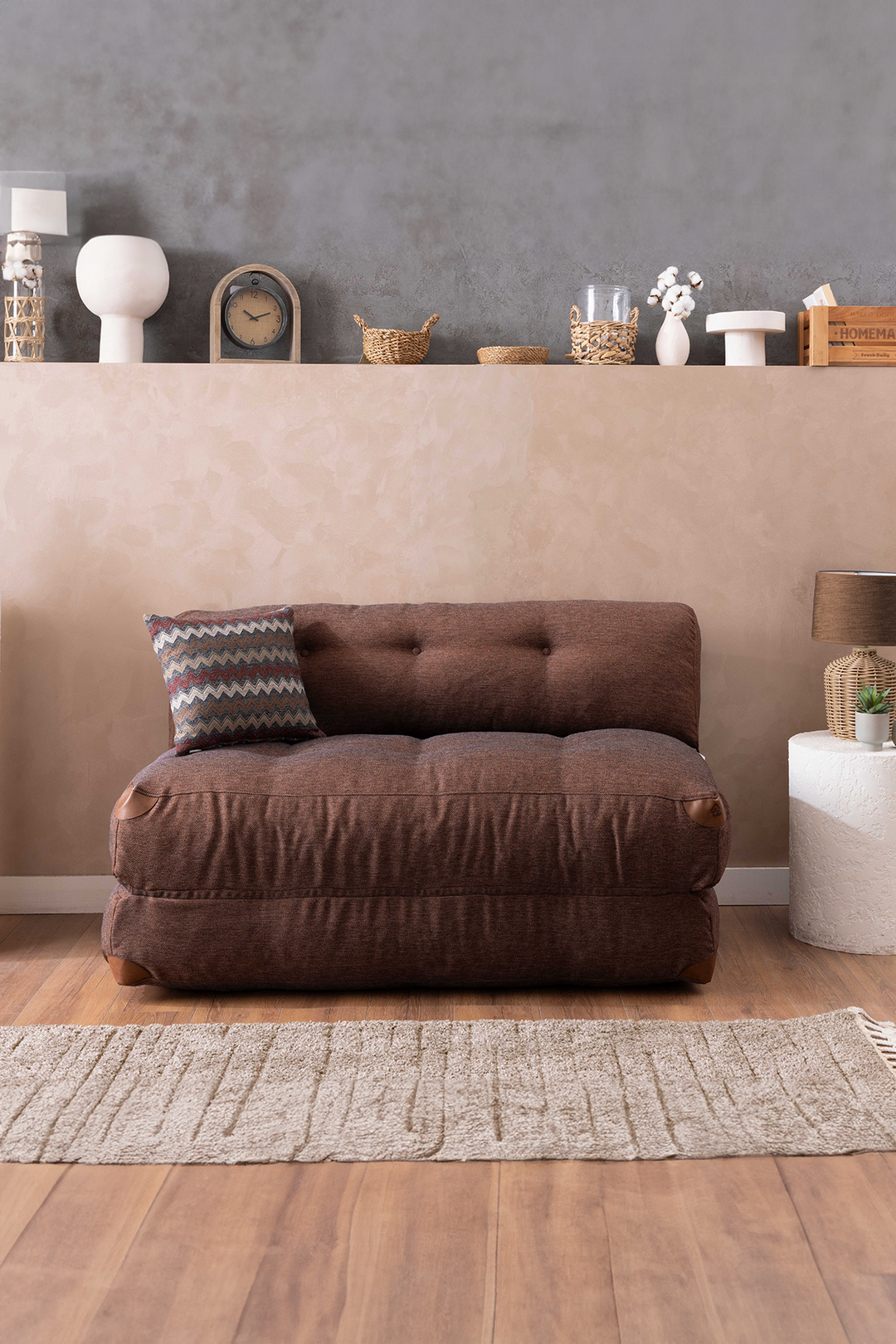 Brown Double Megano Sofa