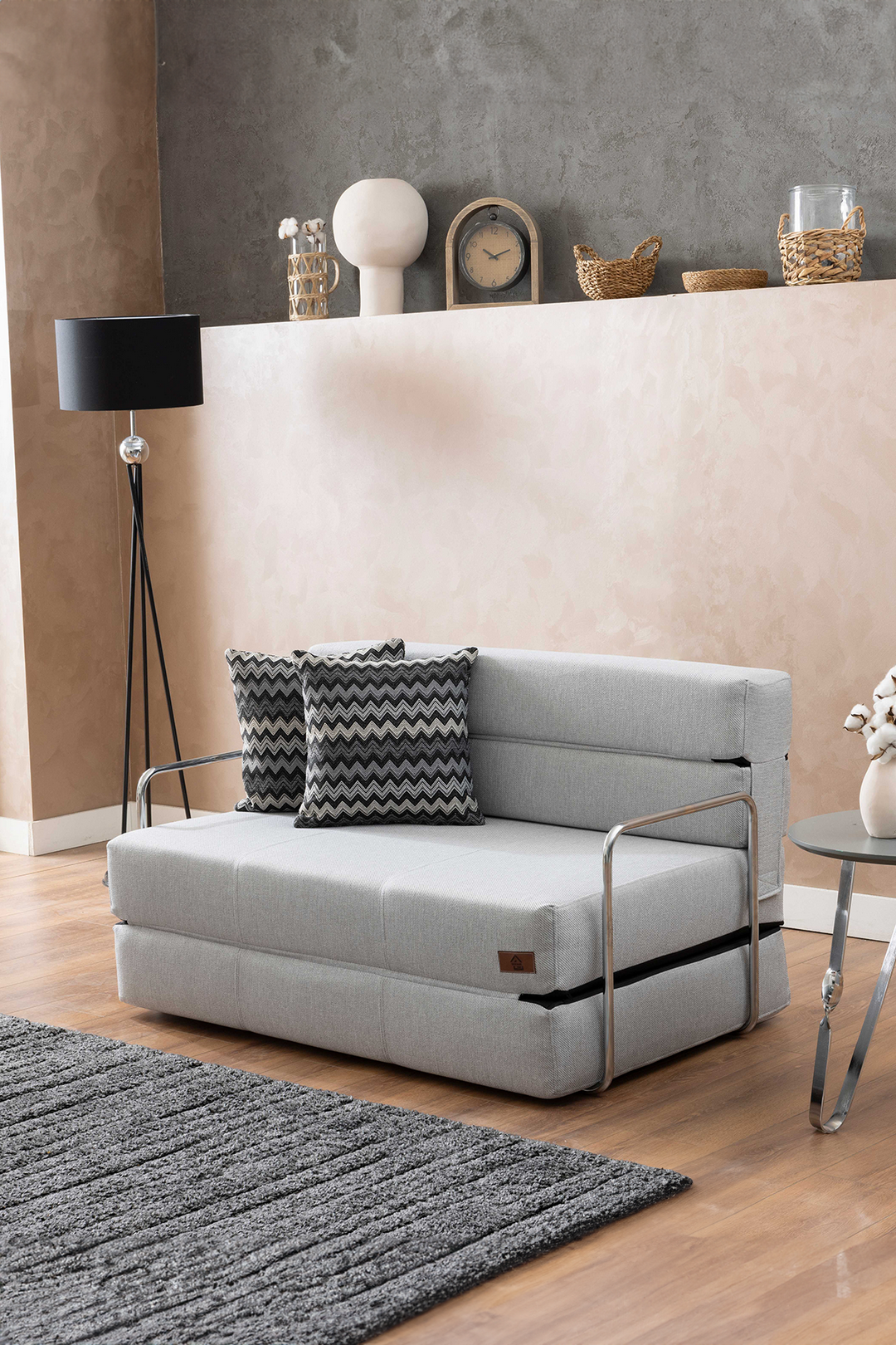 Light Grey Double Oscar Sofa