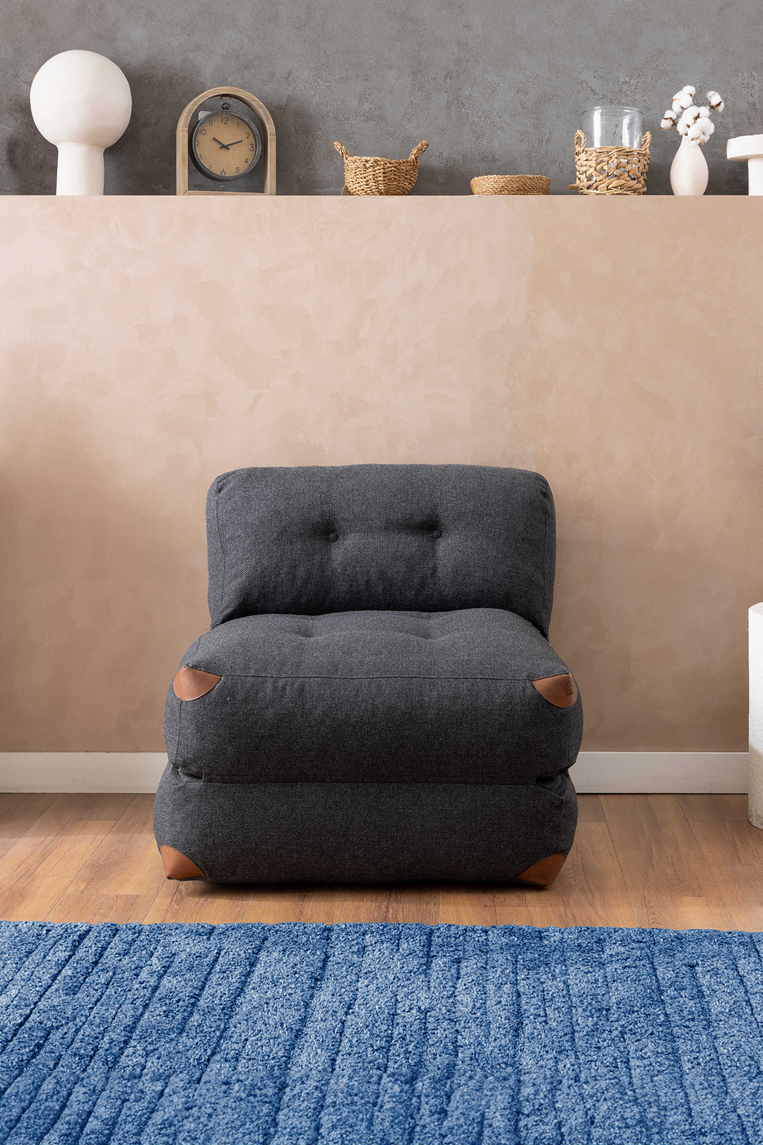 Anthracite Single Megano Sofa