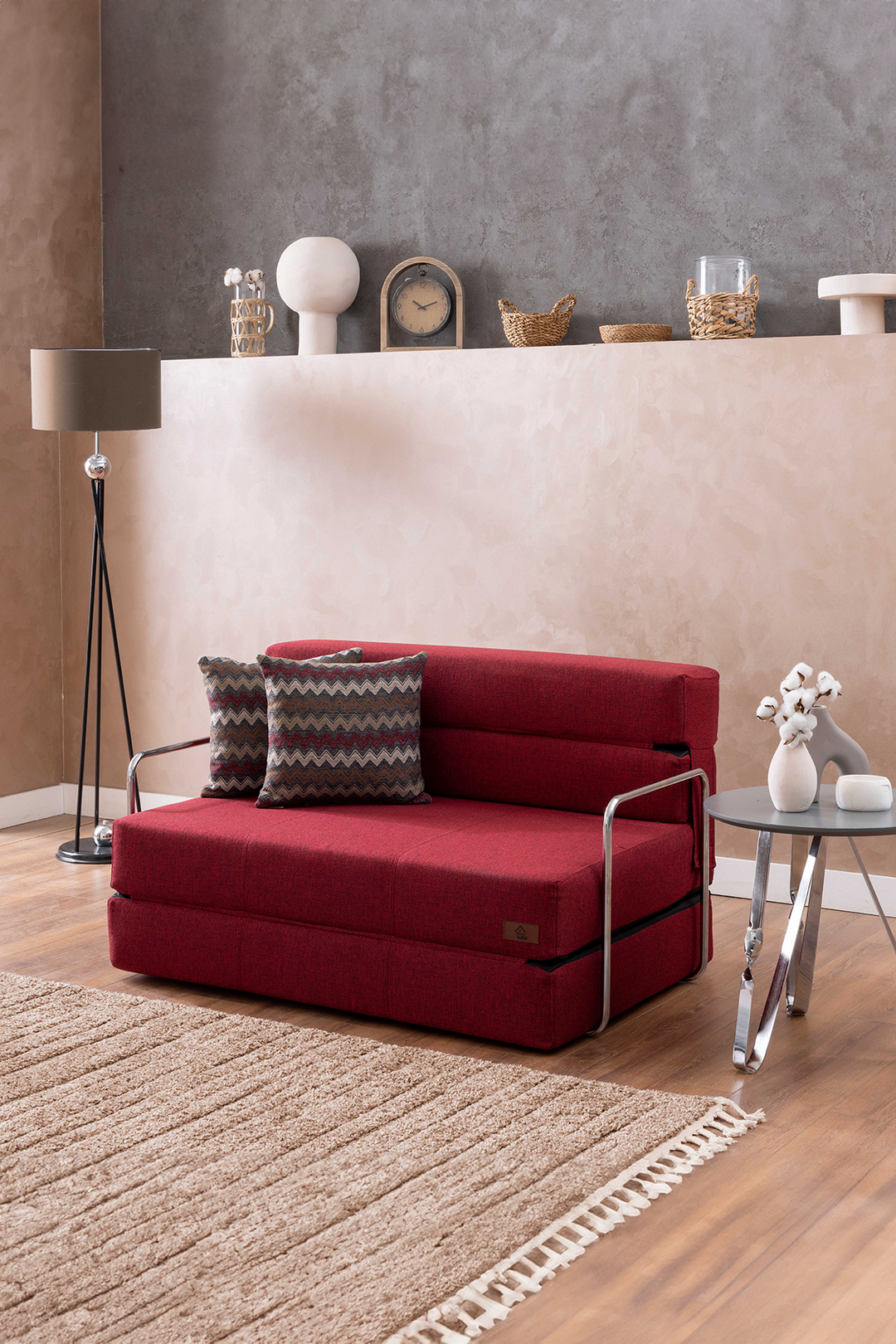 Maroon Double Oscar Sofa