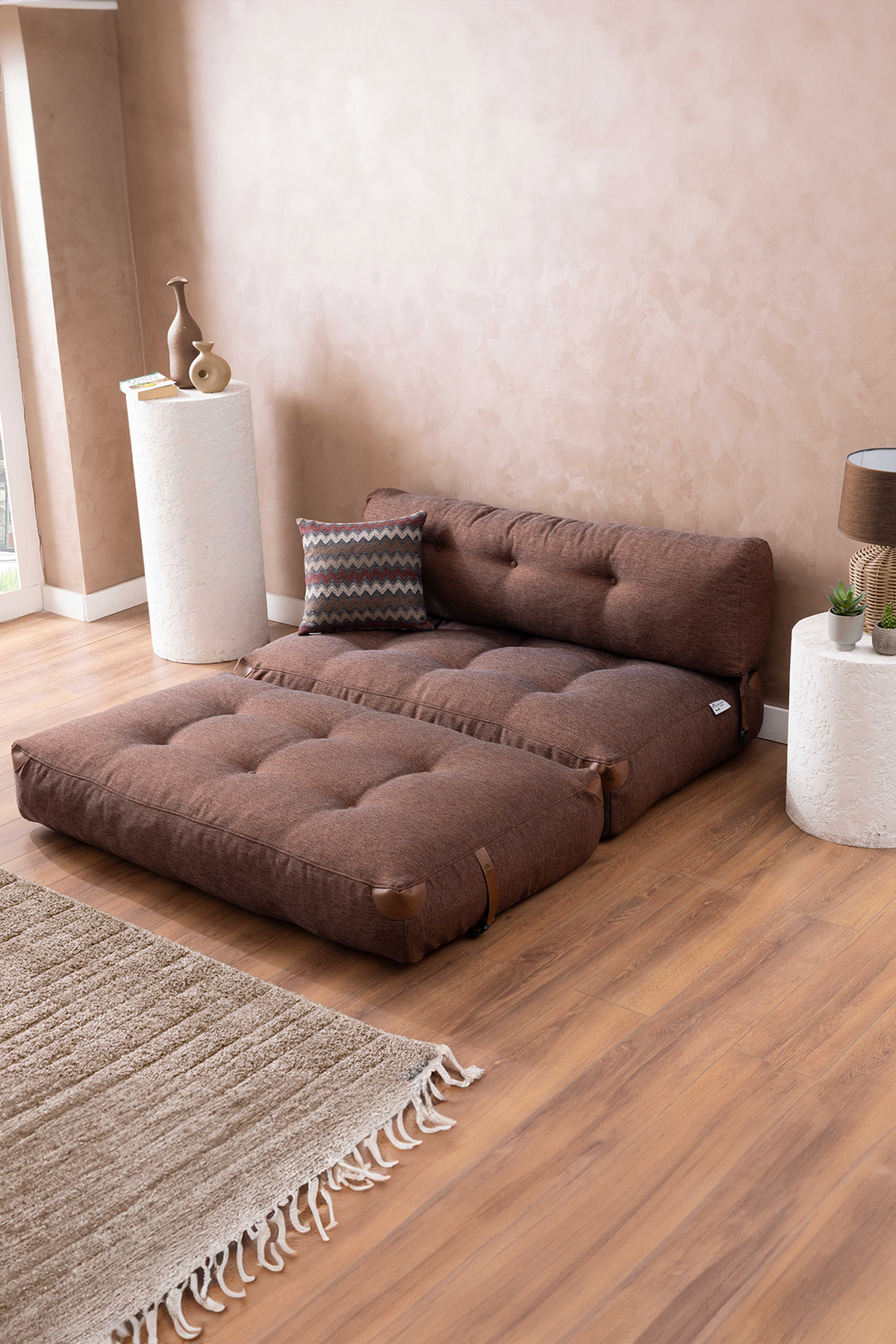 Brown Double Megano Sofa