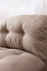 Cremefarbenes Einzel-Megano-Sofa