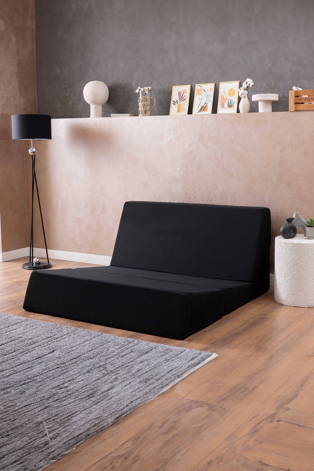 Black Double Canga Sofa