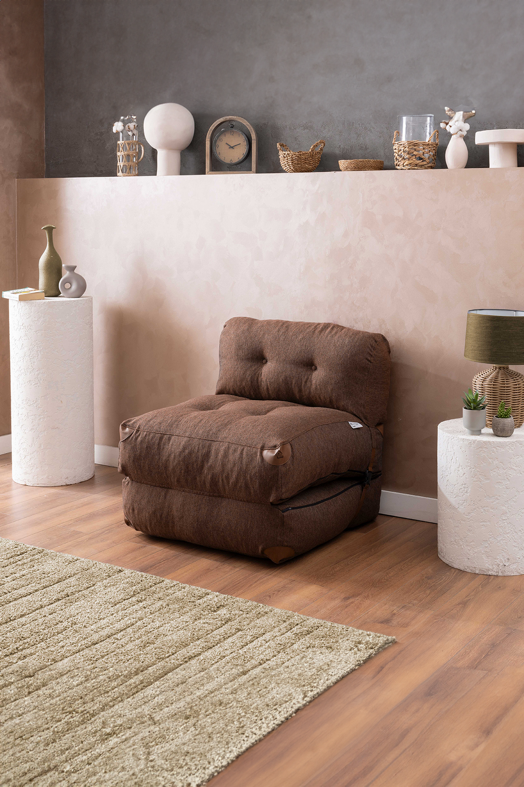 Brown Single Megano Sofa