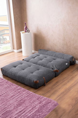 Anthracite Double Megano Sofa