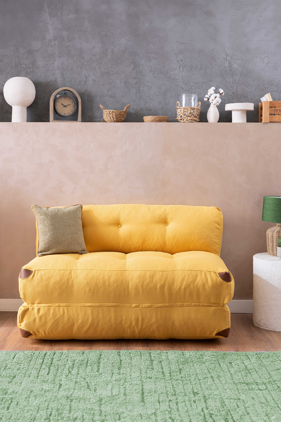 Yellow Double Megano Sofa