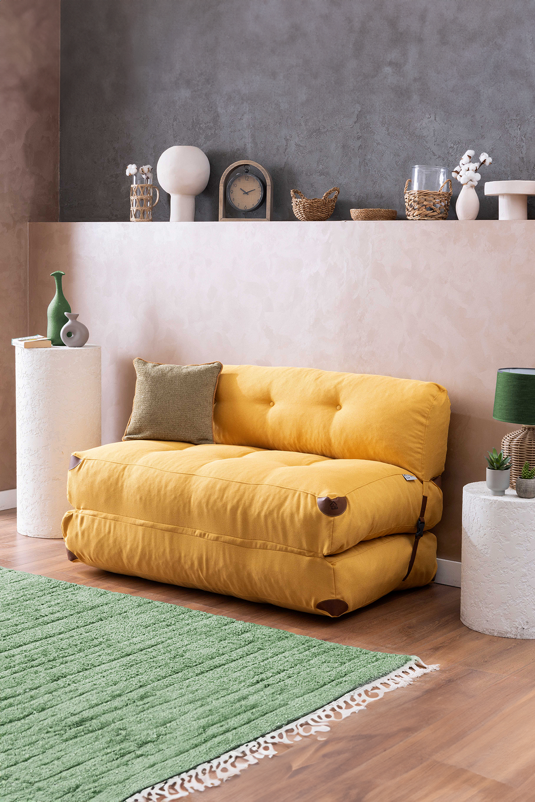 Yellow Double Megano Sofa