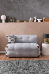 Light Grey Double Megano Sofa