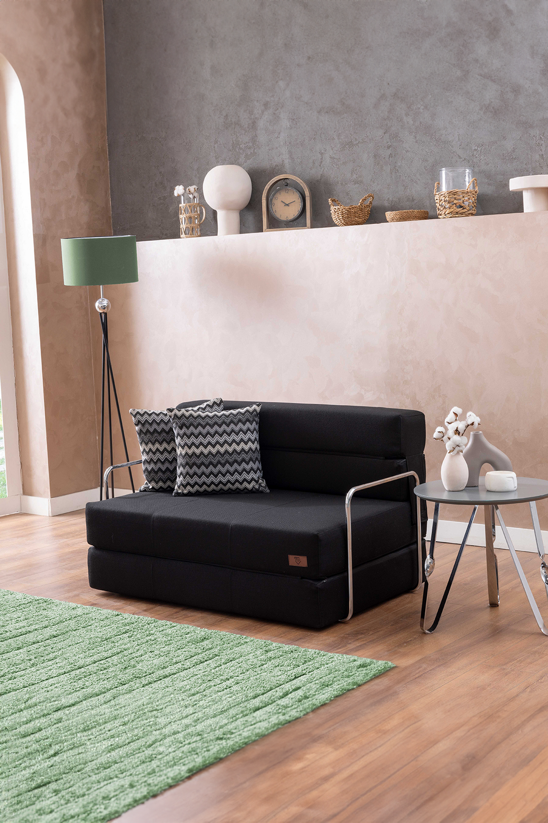 Black Double Oscar Sofa