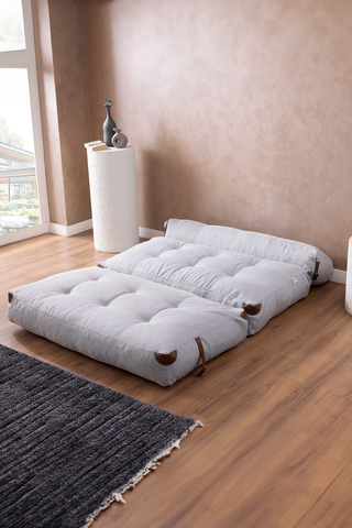 Light Grey Double Megano Sofa