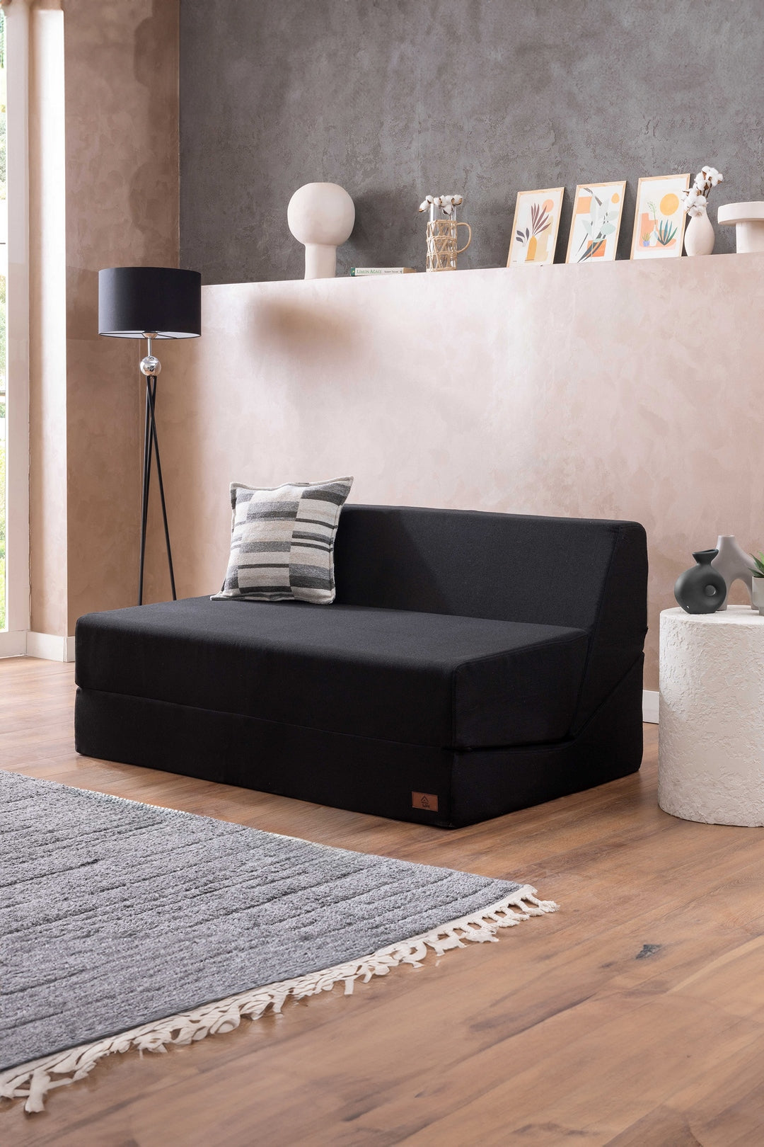 Black Double Canga Sofa