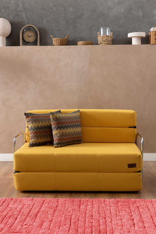 Yellow Double Oscar Sofa