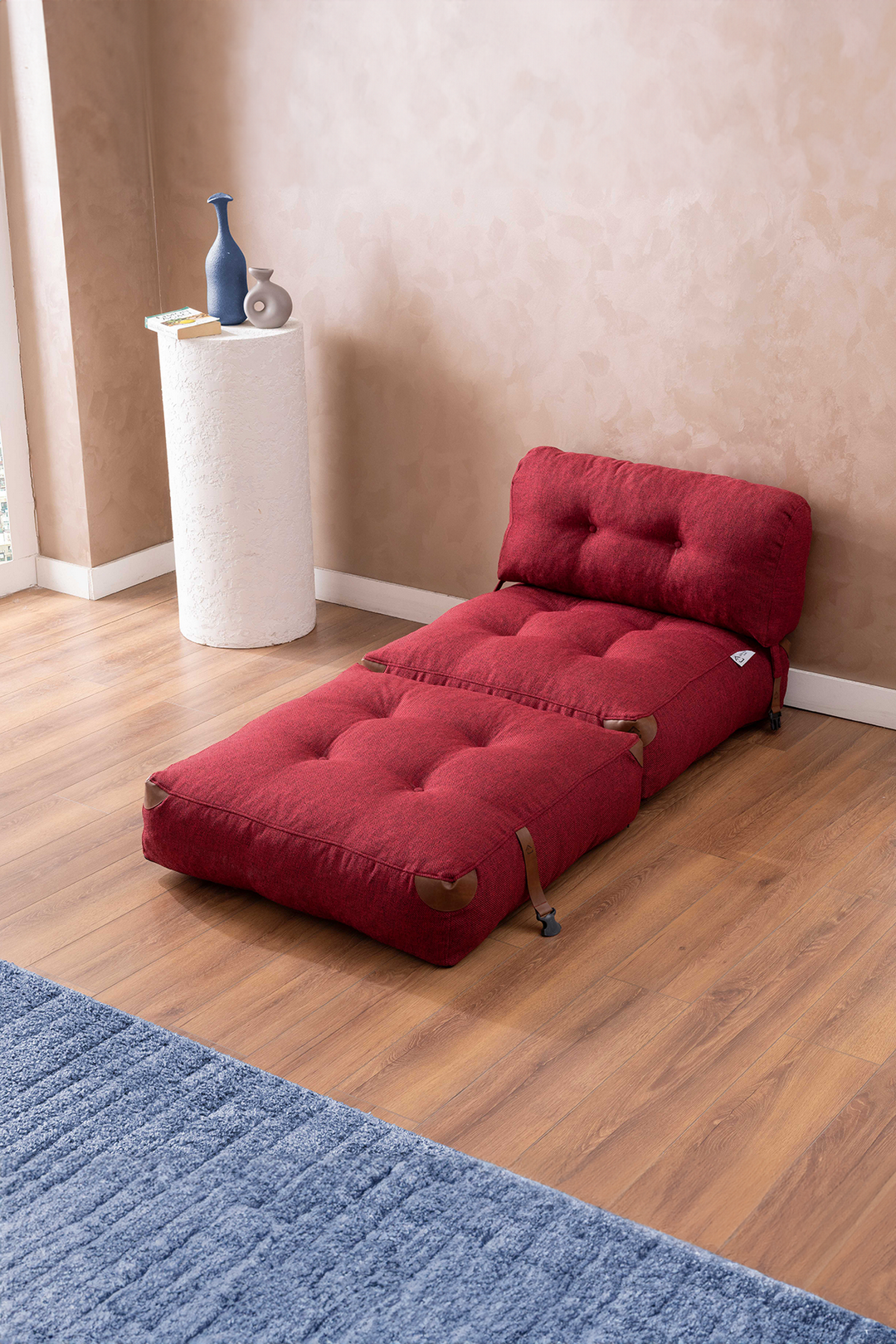 Maroon Single Megano Sofa