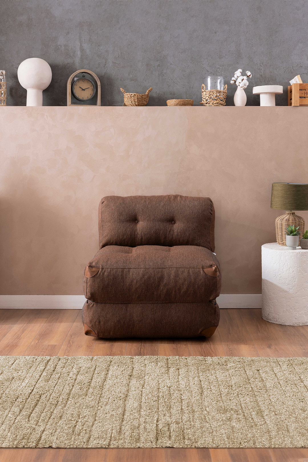 Brown Single Megano Sofa