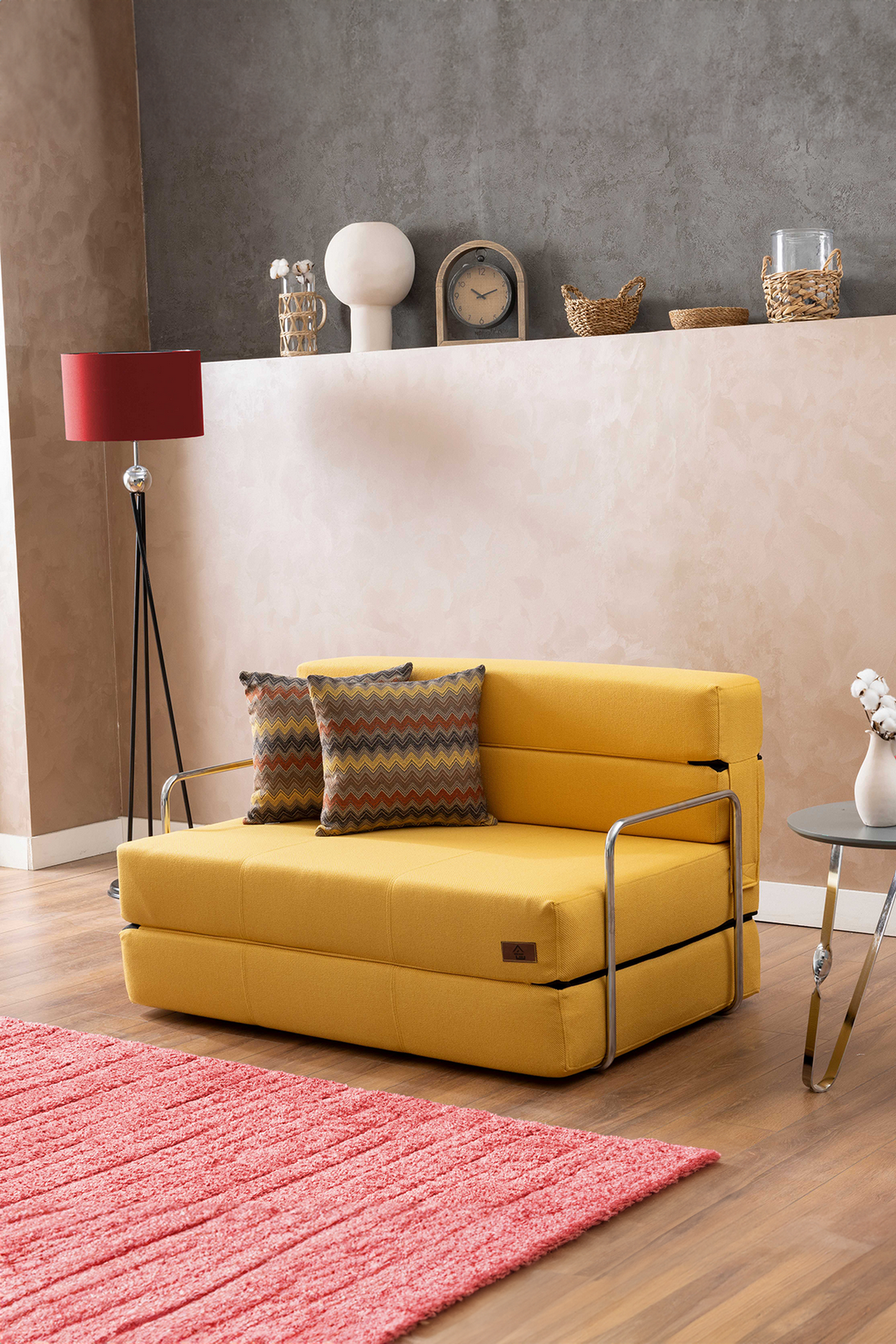 Yellow Double Oscar Sofa