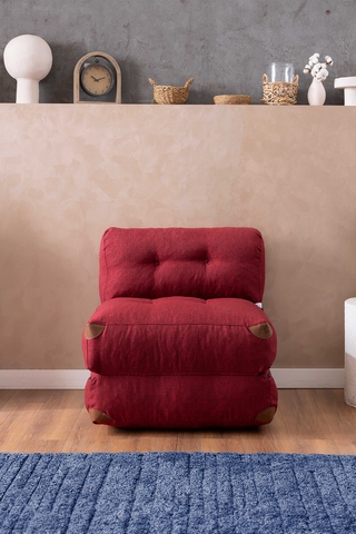 Maroon Single Megano Sofa