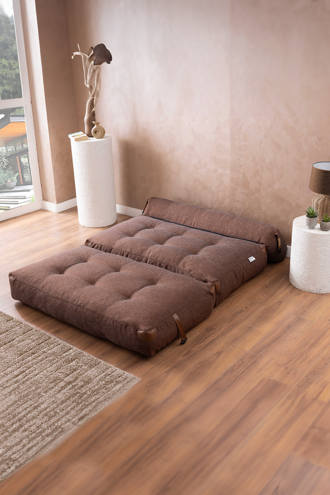 Brown Double Megano Sofa