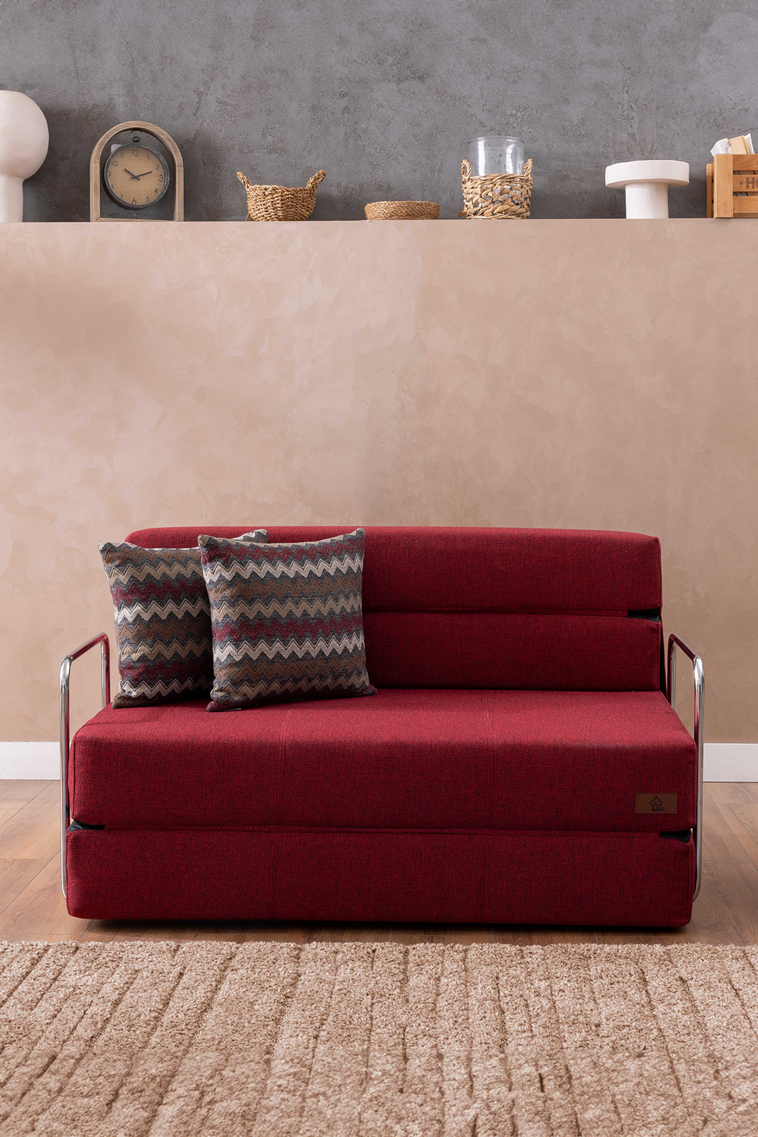 Maroon Double Oscar Sofa