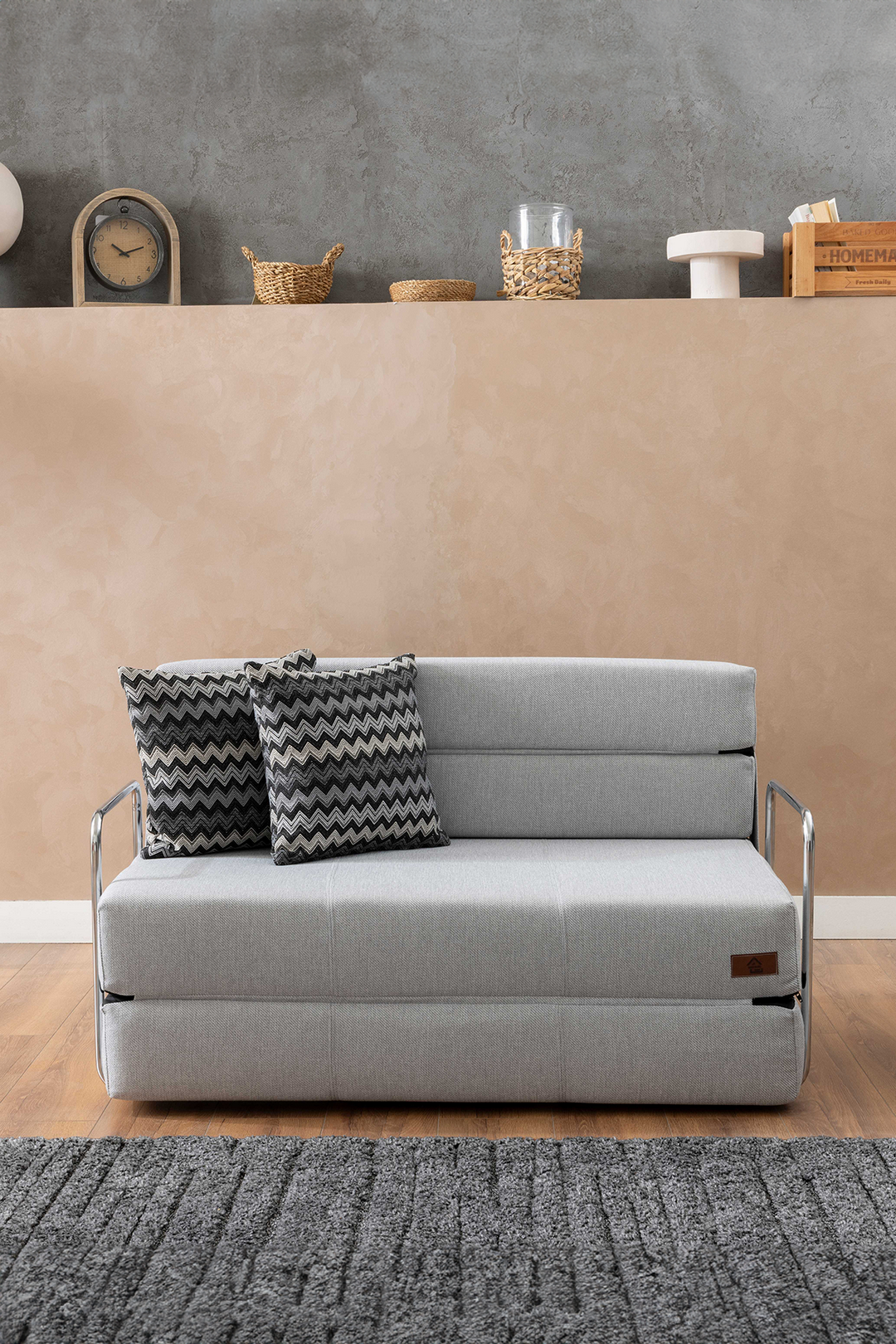 Light Grey Double Oscar Sofa