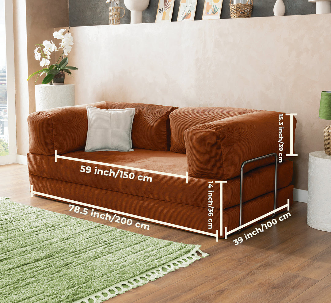 Brick Teddy Sofa