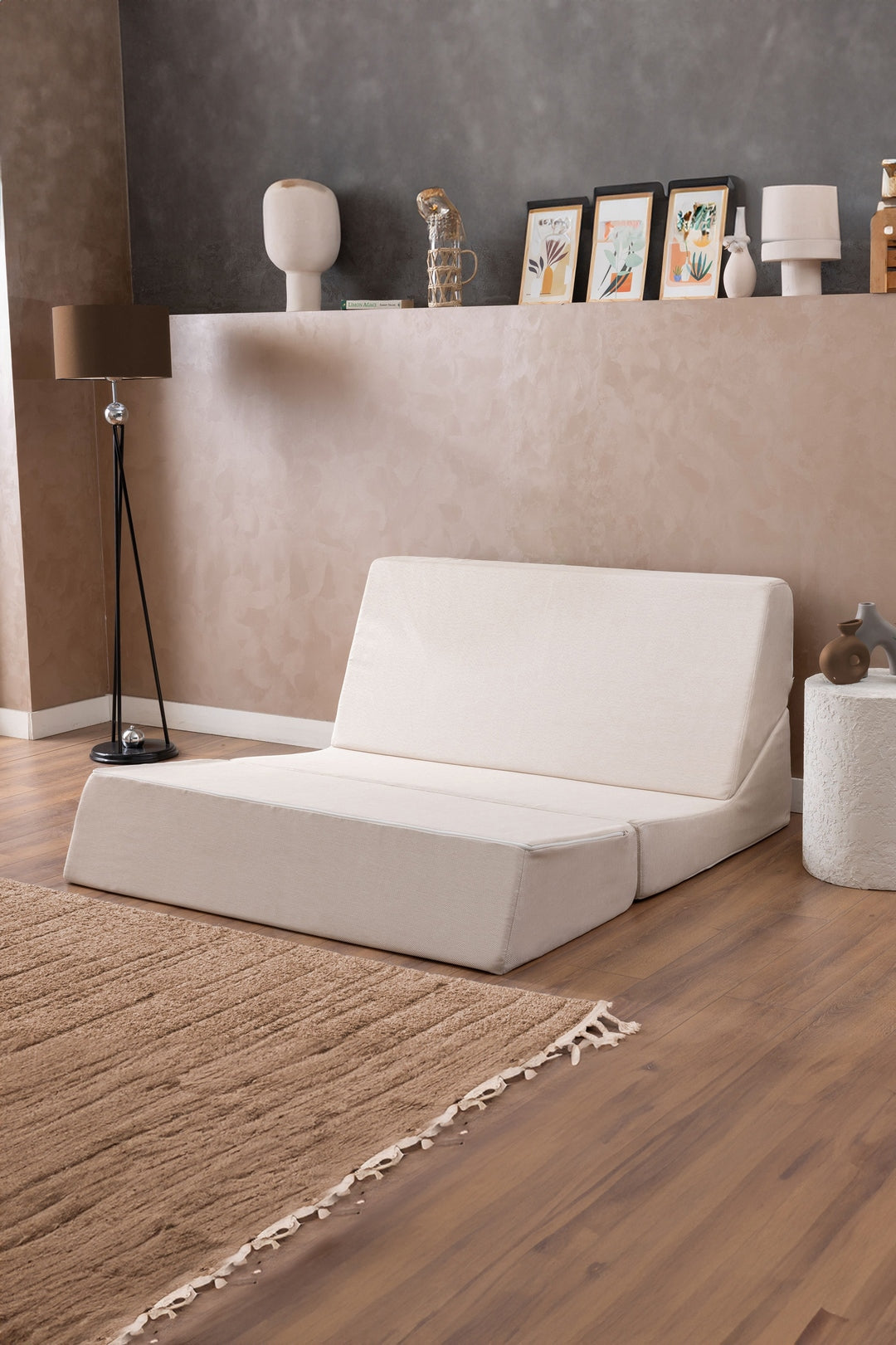 White Double Canga Sofa