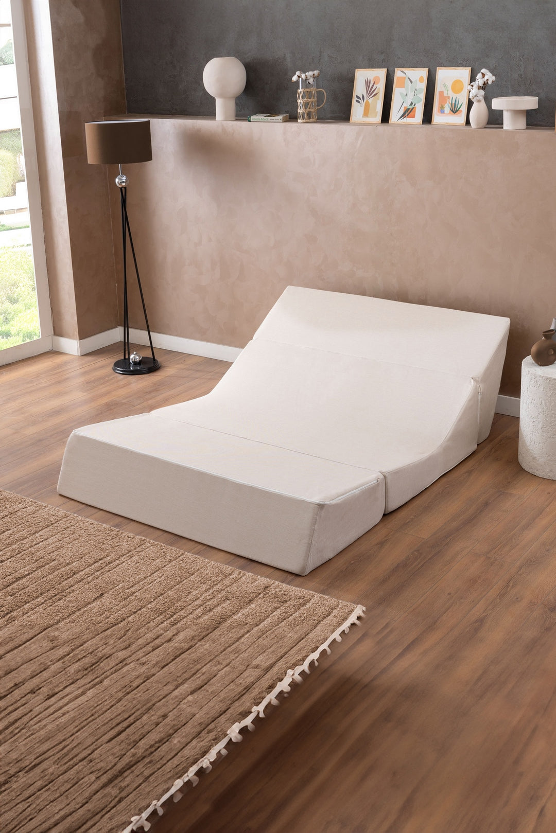 White Double Canga Sofa