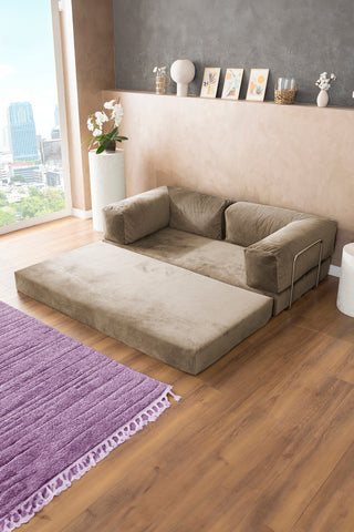 Beige Teddy Sofa