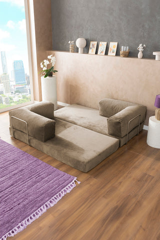 Beige Teddy Sofa