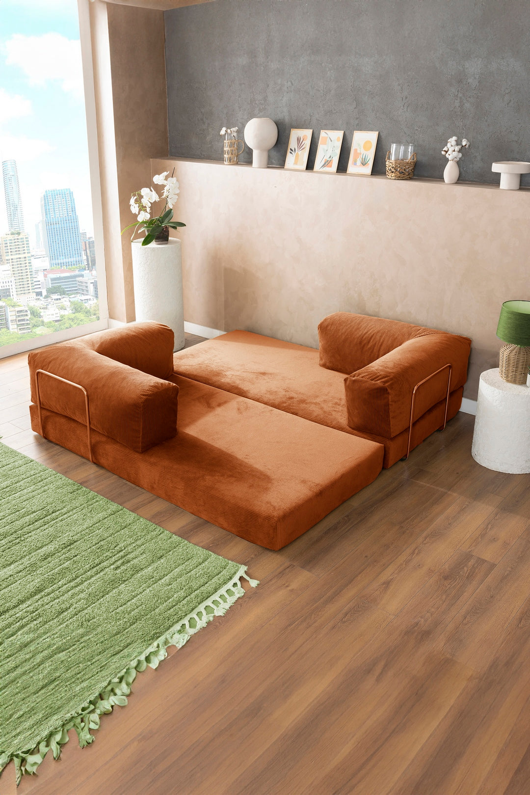 Brick Teddy Sofa