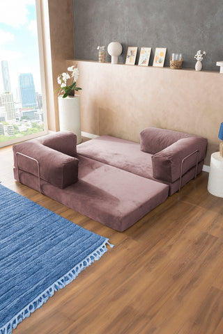 Pink Teddy Sofa