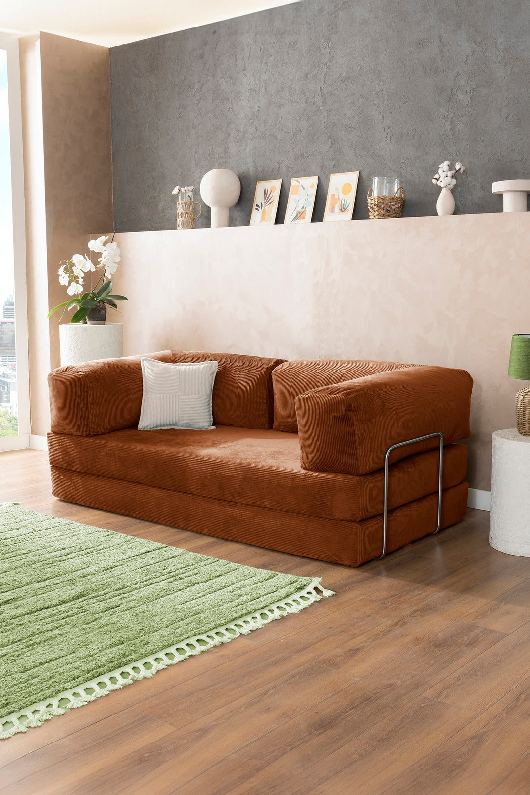 Brick Teddy Sofa