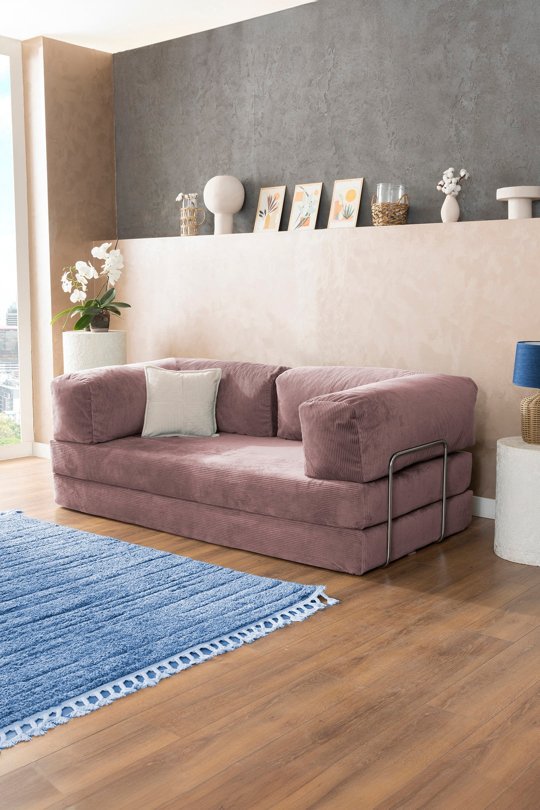 Pink Teddy Sofa