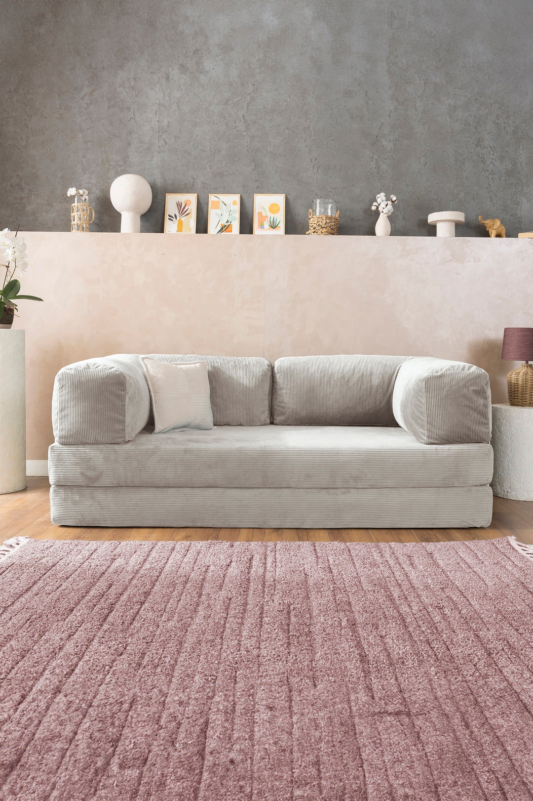 White Teddy Sofa