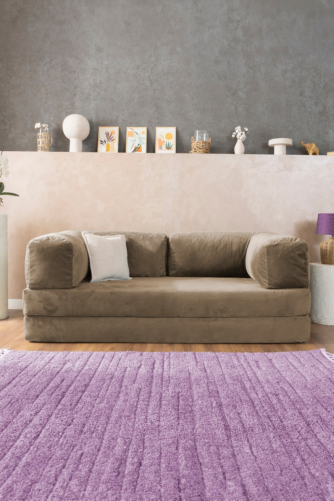 Beige Teddy Sofa